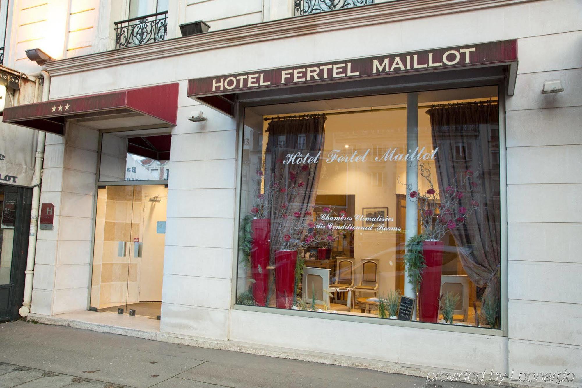 Hotel Fertel Maillot Paris Eksteriør billede
