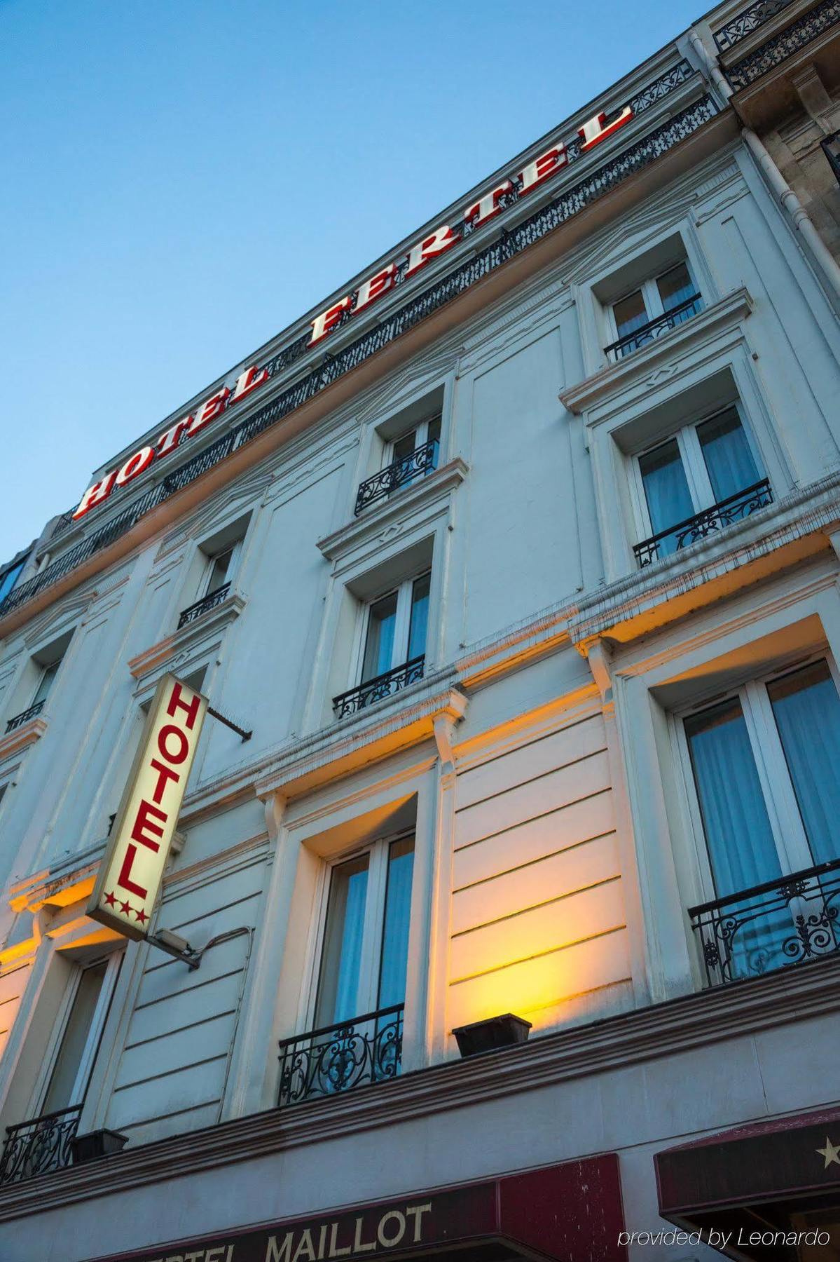 Hotel Fertel Maillot Paris Eksteriør billede
